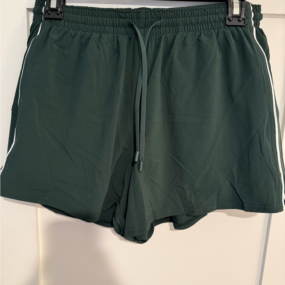 Lululemon Athletica Forest Green Athletic Shorts